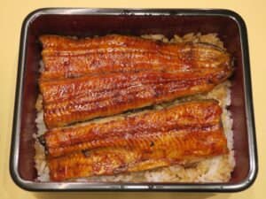 うな重 竹 鰻松乃にて