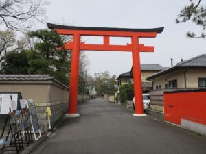 下鴨神社 参道入り口の鳥居
