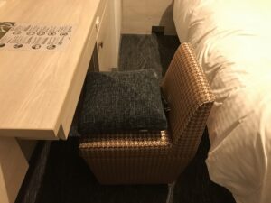 ベッセルイン千葉駅前 スタンダードシングル ルルドマッサージクッション