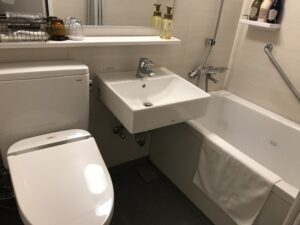 ベッセルイン千葉駅前 スタンダードシングル バスルーム