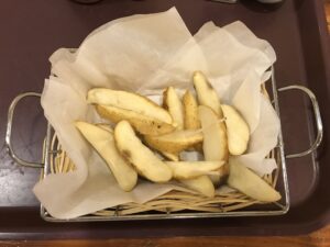 ポテトフライ 石和温泉 薬石の湯 瑰泉にて
