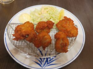 鶏の唐揚げ ザ・グランドスパ南大門にて