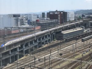 アパホテル 高崎駅前 シングル 窓から見える景色