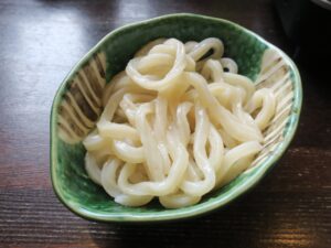 上州麦豚と山盛りネギのつけしゃぶ 熊谷天然温泉 〆の半玉うどん 花湯スパリゾートにて