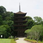 香山公園 瑠璃光寺 五重塔