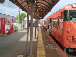 JR山口線 湯田温泉駅 ホーム