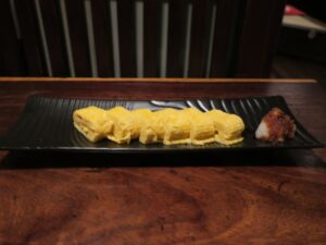 出し巻き卵 山口 湯田温泉 だんだん茶屋にて