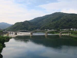 錦帯橋 お隣の端から撮影