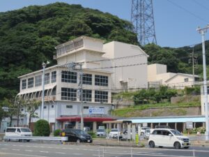 関門トンネル人道入口 下関側の建物