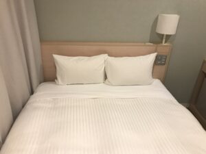 相鉄フレッサイン東京田町 ダブルルーム ベッド