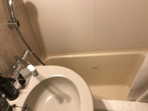 相鉄フレッサイン東京田町 ダブルルーム バスタブ
