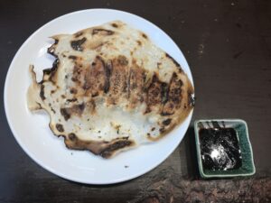 黒豚餃子6個入り 横浜天然温泉 SPA EASにて