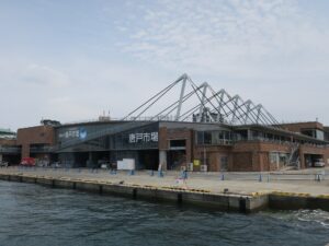 下関 唐戸市場 建物