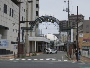 下関 唐戸商店街 入り口