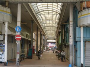 下関 唐戸 アーケード街