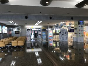 山口宇部空港 国内線ターミナル 到着ロビー