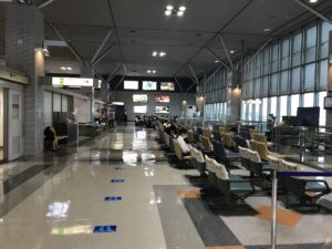 山口宇部空港 国内線ターミナル 待合室