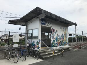 JR宇部線 草江駅 駅舎