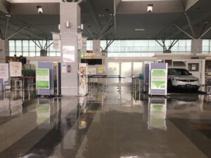 山口宇部空港 国内線ターミナル 出発ロビー