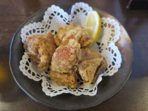 鶏の唐揚げ 東京荻窪天然温泉 なごみの湯にて