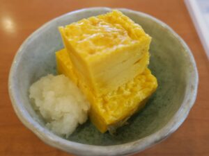 厚焼き玉子 まつり湯にて