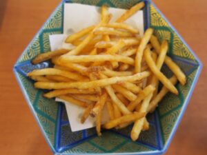 ポテトフライ まつり湯にて