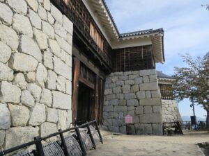 松山城 筒井門 隠門