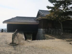松山城 隠門続櫓