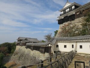 松山城 乾門東続櫓 本丸公園側