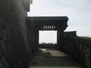 松山城 戸無門