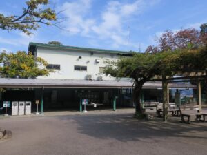 松山城ロープウェイ・リフト 山頂駅 駅舎