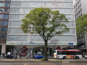 近鉄名古屋線 近鉄名古屋駅 駅ビル 1階に名古屋駅と書いてあります
