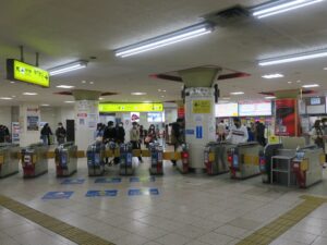 近鉄名古屋線 近鉄名古屋駅 地下改札口