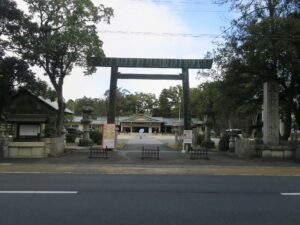 三重県護国神社 大鳥居