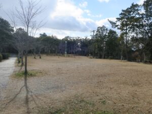 津偕楽公園 公園の中心 広場になっていました