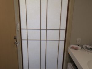 ドーミーイン津 和風シングル 玄関を入ったところ