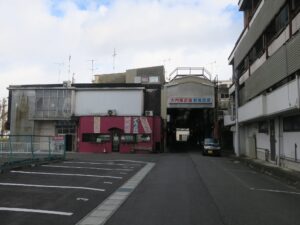 津 大門 津観音付近 大門商店街 飲食店街 建物