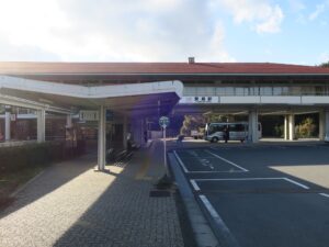 近鉄志摩線 賢島駅 北口 駅舎と駅前ロータリー