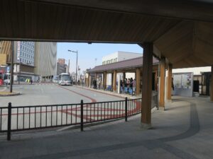 JR参宮線 伊勢市駅 南口 バス乗り場