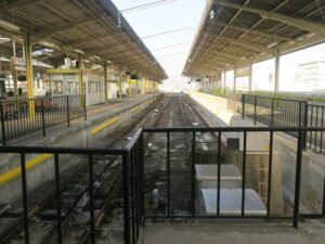 近鉄山田線 宇治山田駅 1番線・2番線 行き止まりになっているので伊勢市方向にしか行けません