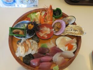 磯桶定食(大)鳥羽一番街 秀丸にて