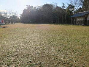 鳥羽城跡 三ノ丸広場