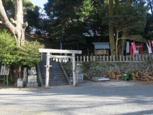 大山祈神社 境内
