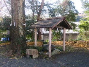 大山祈神社 手水舎