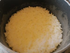 しゃぶしゃぶ御膳 かまど炊きのご飯 横浜みなとみらい万葉倶楽部にて