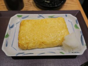 卵焼き定食 やえす初藤にて