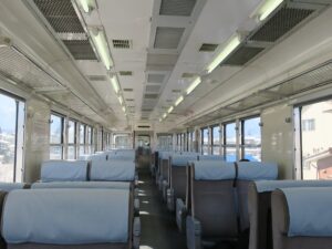 秩父鉄道 6000系 急行秩父路 車内 秩父駅付近で撮影