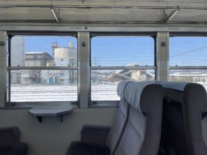 秩父鉄道 6000系 急行秩父路 車内 大野原駅付近で撮影
