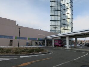 道の駅 あきた港 秋田市ポートタワー 入口