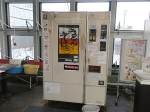 道の駅 あきた港 セリオンリスタ うどん そば 自動販売機